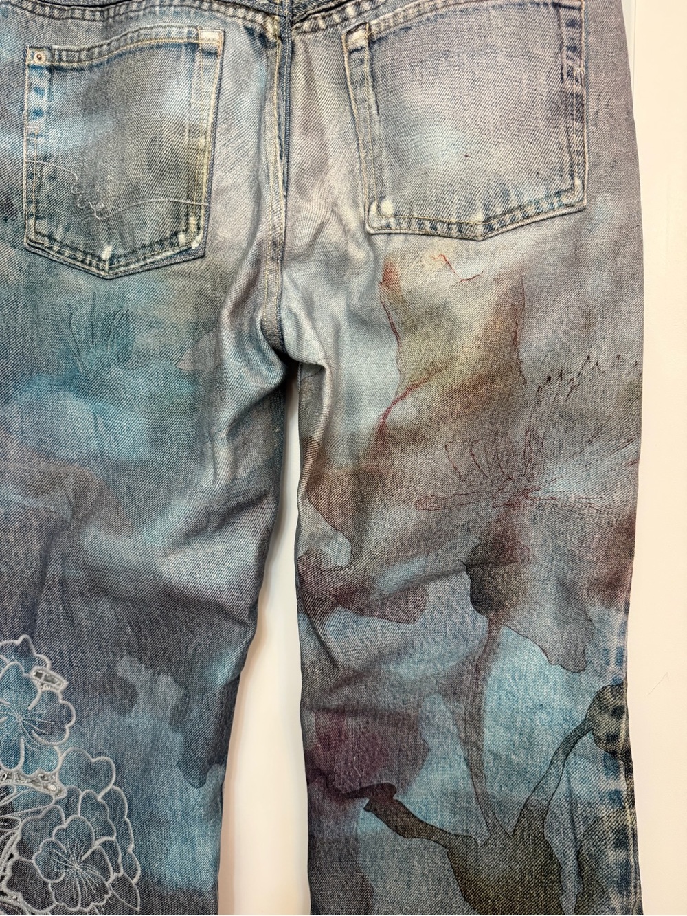 We The Free watercolor Bloom combo jeans - Picture 12 of 16